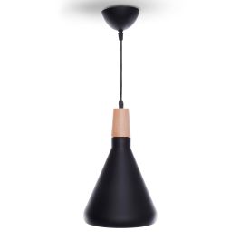 Lámpara Colgante Eloise Metal y Madera SKD-P015-B Precio: 13.98999943. SKU: B1J6855D4V