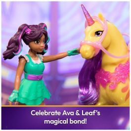 Unicorn School SPI6072678 Figuras de Ava y Leaf - Incluye 5 accesorios - Para niños a partir de 4 años