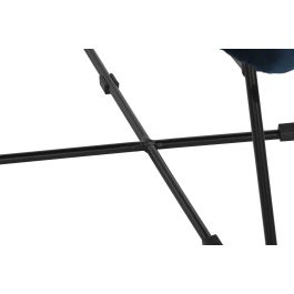 Butaca DKD Home Decor Azul Negro 76 x 90 x 68 cm Butaca DKD Home Decor Azul Negro 76 x 90 x 68 cm