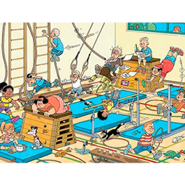 Jumbo Puzle Jumbo Jan Van Haasteren Clase de Gym 240 Piezas