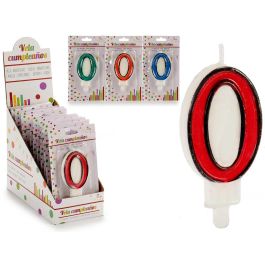 Vela Cumpleaños 0 Surtidos Col - Arte Regal 2x14x8 cm (72 Unidades) Precio: 28.90000058. SKU: B1HS672NZA