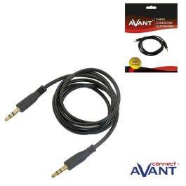 AVANT CONNECT Cable de Audio Jack 3.5 mm Macho a Macho, 3 Metros, Alta Calidad Precio: 1.1495. SKU: B1EXG95RDZ