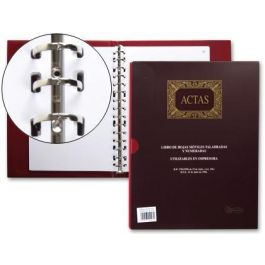 Miquelrius Libro Miquelrius Din A4 Actas con 100 Hojas Movibles y Papel de 102 g/m² Precio: 21.58999975. SKU: B17DXCMENJ