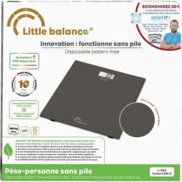 Báscula de baño - LITTLE BALANCE - SB3 - USB-C - Tonka Báscula de baño - LITTLE BALANCE - SB3 - USB-C - Tonka