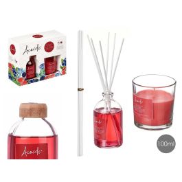 Set Mikado Vela 100 ml 30H Frutos Rojos Acorde 19.2x14.6x7.5 cm (6 Unidades) Precio: 29.49999965. SKU: B1DP3G9QTN