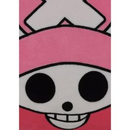 One Piece ONE3700891706834 Cojín 3D Logotipo Tony Chopper de Microfibra 40 cm