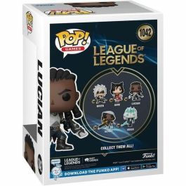Funko Pop Games Vinyl: League Of Legends Lucian Centinela de la Luz Figura de Colección 10.4 cm