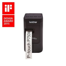 Brother Etiquetadora P-Touch PT-P750W Impresora de Etiquetas Monocromática Transferencia Térmica Inalámbrico y Alámbrico Negro Precio: 169.50000045. SKU: B1BQ3VQQ3A