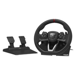 Hori Racing Wheel APEX P5 Volante y Pedales de Carreras Licencia Oficial Sony para PC, PS4, PS5, 280mm, Rotación 270°, Vibración TouchSense