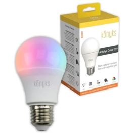 Bombilla Wifi - KONYKS - Antalya Color E27 - LED Wifi + Bt - 1055 Lúmenes - 11 W - Colores + Blanco - Compatible con Alexa / Google Home Precio: 29.49999965. SKU: B197CQH7MP