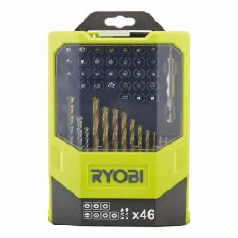 Ryobi Conjunto Mixto de 46 Accesorios: Puntas de Atornillado (PH, PZ, PL, HEX, TX) y Brocas para Mampostería Precio: 34.50000037. SKU: B176GLEPS8