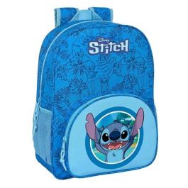 Mochila Escolar Stitch Azul 33 x 42 x 14 cm Mochila Escolar Stitch Azul 33 x 42 x 14 cm