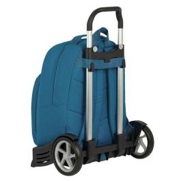 Mochila Escolar con Ruedas Evolution BlackFit8 Egeo Azul (32 x 42 x 15 cm)