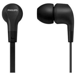 Auriculares Philips Negro Silicona Auriculares Philips Negro Silicona