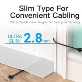 Cable de Red Rígido UTP Categoría 6 Vention IBJBK Negro 8 m Cable de Red Rígido UTP Categoría 6 Vention IBJBK Negro 8 m