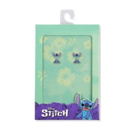 PEERS HARDY Pendientes de Chaqueta Esmaltados Stitch Disney