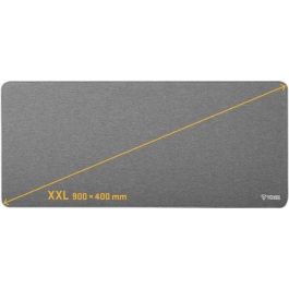 Alfombrilla de ratón XXL para escritorio - YENKEE - YPM 9040GY