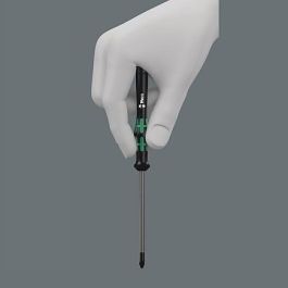 Wera Kraftform Kompakt Micro 11 Electronics 1, juego de destornilladores de trinquete con 10 puntas, 11 piezas