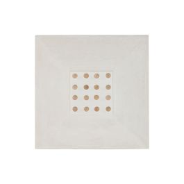 DKD Home Decor Decoración de Pared Scandi Mdf Abeto Blanco Natural 80x80cm Bolitas Precio: 78.69000018. SKU: B1J5EV497C