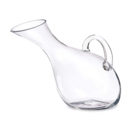 Vivalto Decantador Inclinado de Vidrio Transparente 1.5 L (1500 ml) - 15 x 22 x 28.5 cm (6 Unidades)