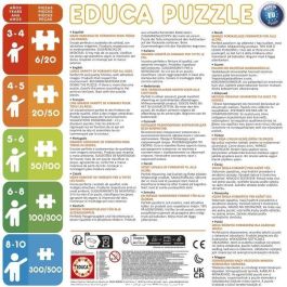 Educa Puzzle 12-16-20-25 piezas Ciudad de Conejitos +3 años