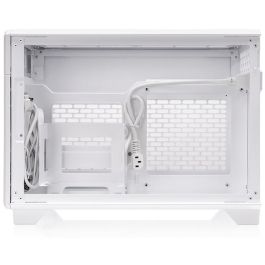 Thermaltake TR100 Mini Tower PC Mini-ITX Blanco "Snow" con USB 3.2 y Filtro Antipolvo para Gaming