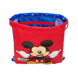 Bolsa Mochila con Cuerdas Mickey Mouse Clubhouse Good day Azul 26 x 34 x 1 cm