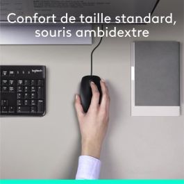 Logitech Teclado y Mouse MK120 USB, Compatible con Windows y Linux