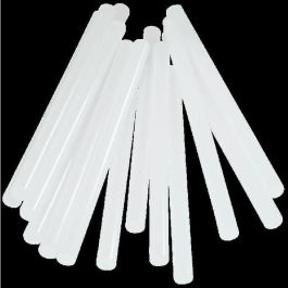 Rapid RAP4051661034244 Pegamento en Barras 12mm x 48 Unidades Transparente con Alto Flujo y Fraguado de 15 Segundos