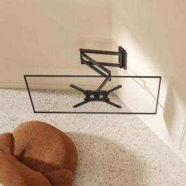 Aisens Soporte de Pared Giratorio, Inclinable, Nivelable WT65TSLE-385 para Monitores y TV de 23-65 Pulgadas hasta 35kg Negro