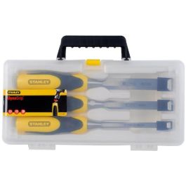 Juego 3 Formones Filo Biselado Mango Bimaterial Stanley Precio: 44.9499996. SKU: B1J5KARNZP