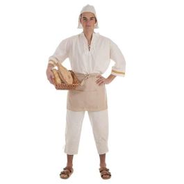 Creaciones Llopis T-L Disfraz Adulto Molinero Talla L con Pantalón, Camisa, Delantal y Gorro