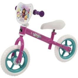 Bicicleta sin pedales gabby dollhouse 10" ( mas de 2 años)