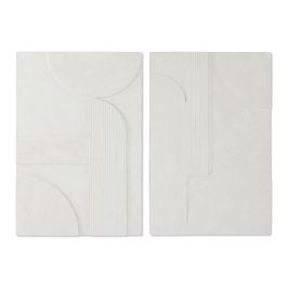 Decoración de Pared Home ESPRIT Blanco Moderno 80 x 5 x 120 cm (2 Unidades) Precio: 182.58999946. SKU: B14SD79Z6J