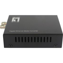 LevelOne GVT-2003 Convertidor de Medios Ethernet Gigabit 10/100/1000Base-T a Fibra ST, Compatible con IEEE 802.3x Flow Control