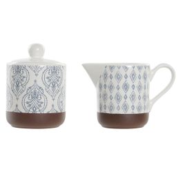 Azucarero Arabe DKD Home Decor Azul Marron 6.5 x 8 x 12.5 cm Set de 2 Precio: 6.89000015. SKU: S3037314
