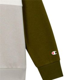 Sudadera sin Capucha Niño Champion Icons Plus Verde Oliva S