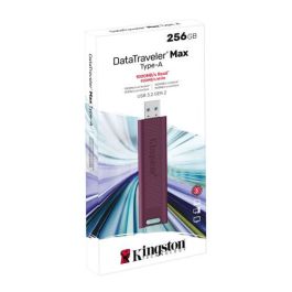 Kingston Technology DataTraveler Max unidad flash USB 256 GB USB tipo A 3.2 Gen 2 (3.1 Gen 2) Rojo