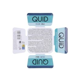 Quid Recipiente Cuadrado Hermético de Vidrio Ciclon, 80 cL (12 Unidades), 15,7x15,7x7,4 cm, Apto Microondas/Lavavajillas
