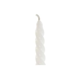 DKD Home Decor Vela Decorativa de Cera Bicolor, Set de 4 Unidades, 20 cm Alto x 2 cm Ancho x 2 cm Largo, 32 gramos
