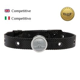 Pulsera Unisex Competitive Talent Jewels TJA-5-04-03-2-235 Negro