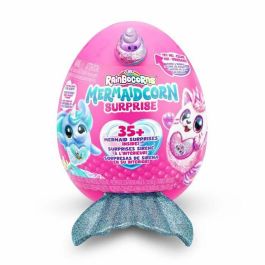 ZURU AUC1735021813700 Peluches Mermaidcorn Surprise S7 con 35 sorpresas y cola brillante, Huevo para incubar