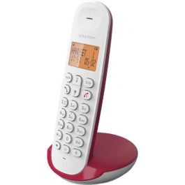 Teléfono inalámbrico fijo - LOGICOM - DECT ILOA 150 SOLO - Frambuesa - Sin contestador automático Precio: 38.78999971. SKU: B1BACLV4SW