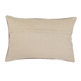 DKD Home Decor Cojín Boho Kilim Lana Yute Poliéster 60 x 40 cm (2 Unidades)