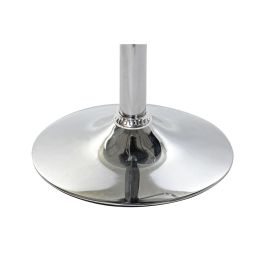 DKD Home Decor Taburete Gris Oscuro PU Metal 50 x 110 x 47 cm