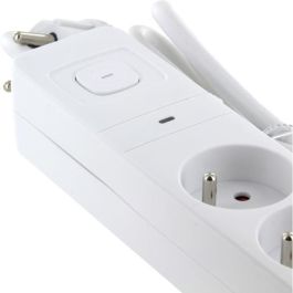Chacon CHA5411478440833 - Regleta de 4 Tomas de 16 A con Cable de 1,5 m y Protección contra Sobretensiones
