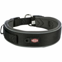 Collar para Perro Trixie Premium Negro Grafito M/L 40-48 cm