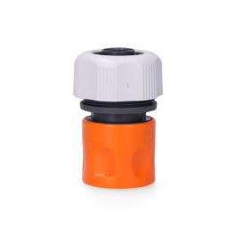 Edm Conector rápido 5/8" - 3/4" (16mm - 19mm) Modelo 4 enganches Polipropileno Gris/Naranja Precio: 2.6899994. SKU: S7916496