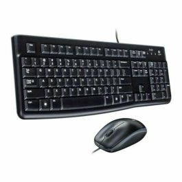 Teclado y Ratón Logitech Desktop MK120 USB Negro Italiano Precio: 35.58999983. SKU: S7807951