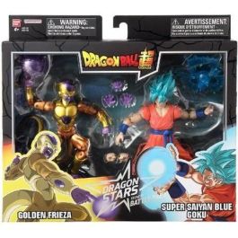 BANDAI BAN3296580371693 - Figura de Acción Dragon Ball Super Dragon Stars 17 cm - Freezer Dorado vs Super Saiyan Blue Goku
